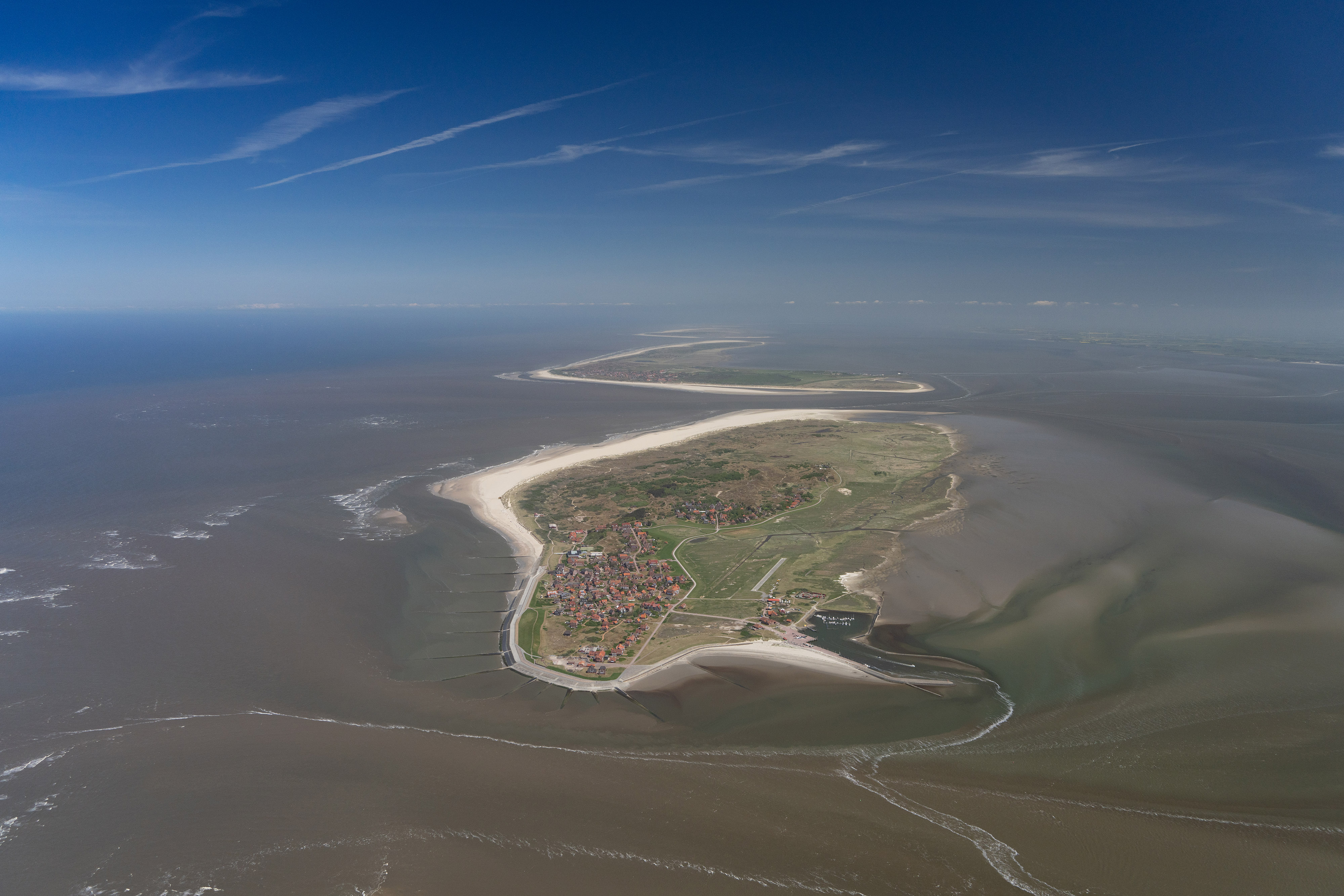 German barrier islands. Photo by Garrett Fisher.