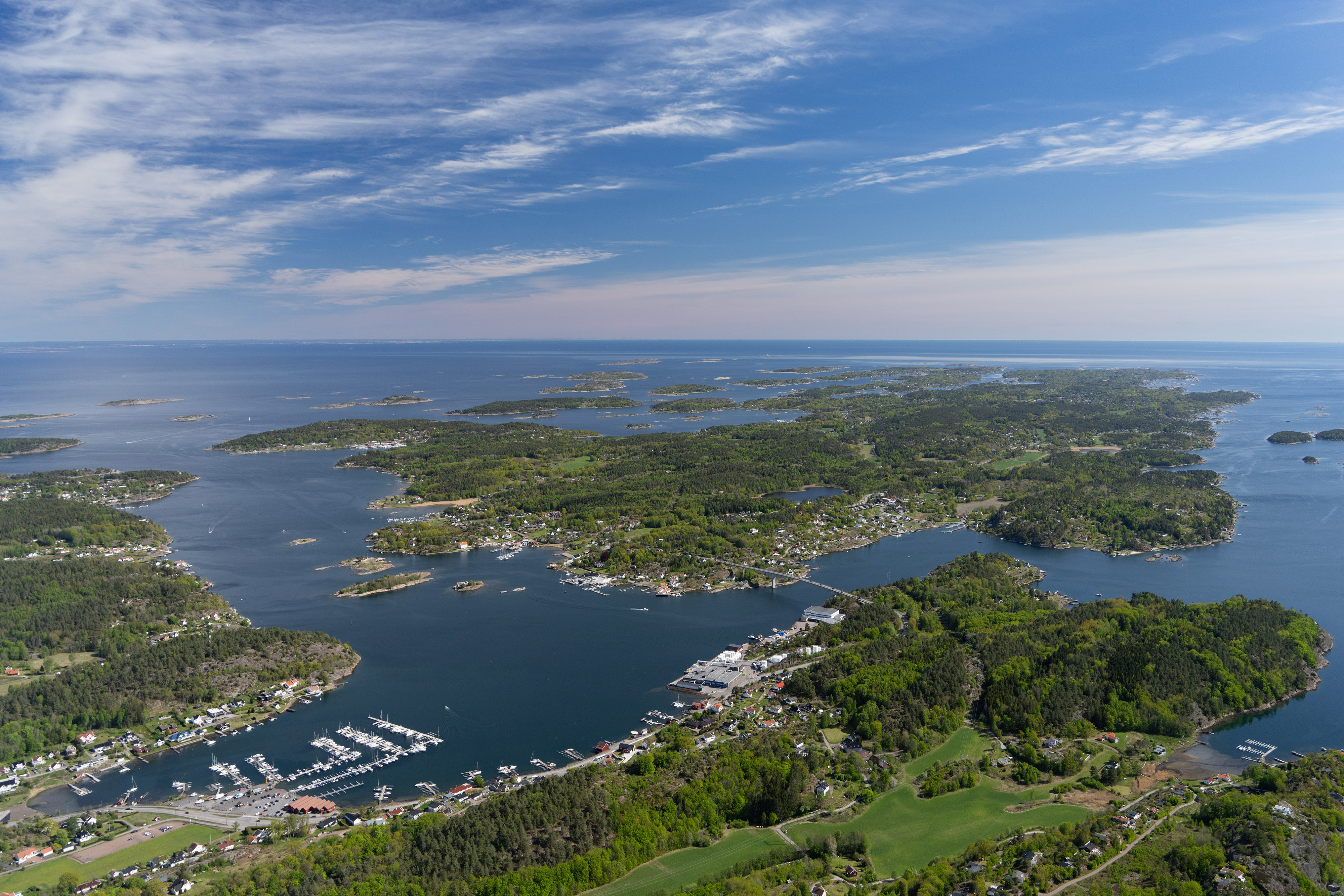 In holding pattern at Torp, Norway. Photo by Garrett Fisher.