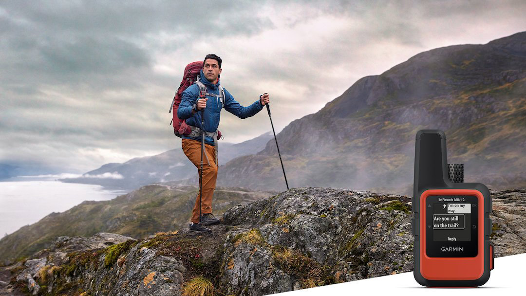 The Garmin inReach Mini 2 is a pocket-size satellite transceiver updated with new features and up to 30 days of battery life. Photo courtesy of Garmin International Inc.