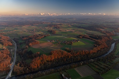 Approaching Ecuvillens, Switzerland. Photo by Garrett Fisher.