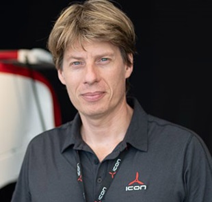 Icon Aircraft's new Chief Operating Office Stéphan D’haene. Photo courtesy of Icon.