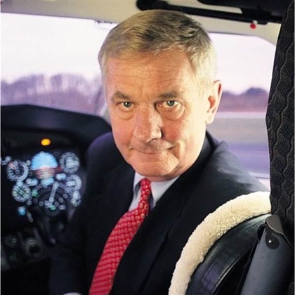Geoffrey S. M. Hedrick died January 12 at age 79, having been awarded about 100 patents for avionics and electronics including autothrottles, flight management systems, and advanced GPS receivers. Photo courtesy of the General Aviation Manufacturers Association.
