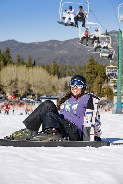 Still smiling after a tumble. Life’s about how you get up after you fall, right? Photo by Chris Rose.