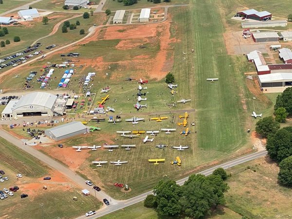 Peach State Aerodrome is an active general aviation destination just south of Atlanta with a restaurant where pilots can enjoy a metaphorical $100 hamburger. Photo by Cayla McLeod.
