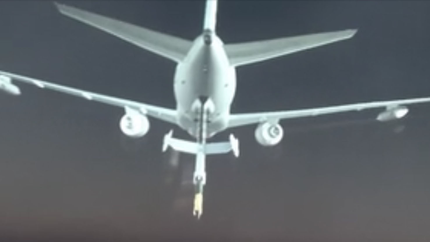 Virtual air-to-air refueling