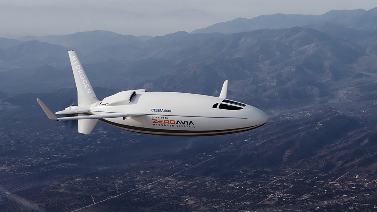 ZeroAvia announced a partnership with Otto Aviation to develop a hydrogen-electric aircraft solution. Photo courtesy of ZeroAvia.