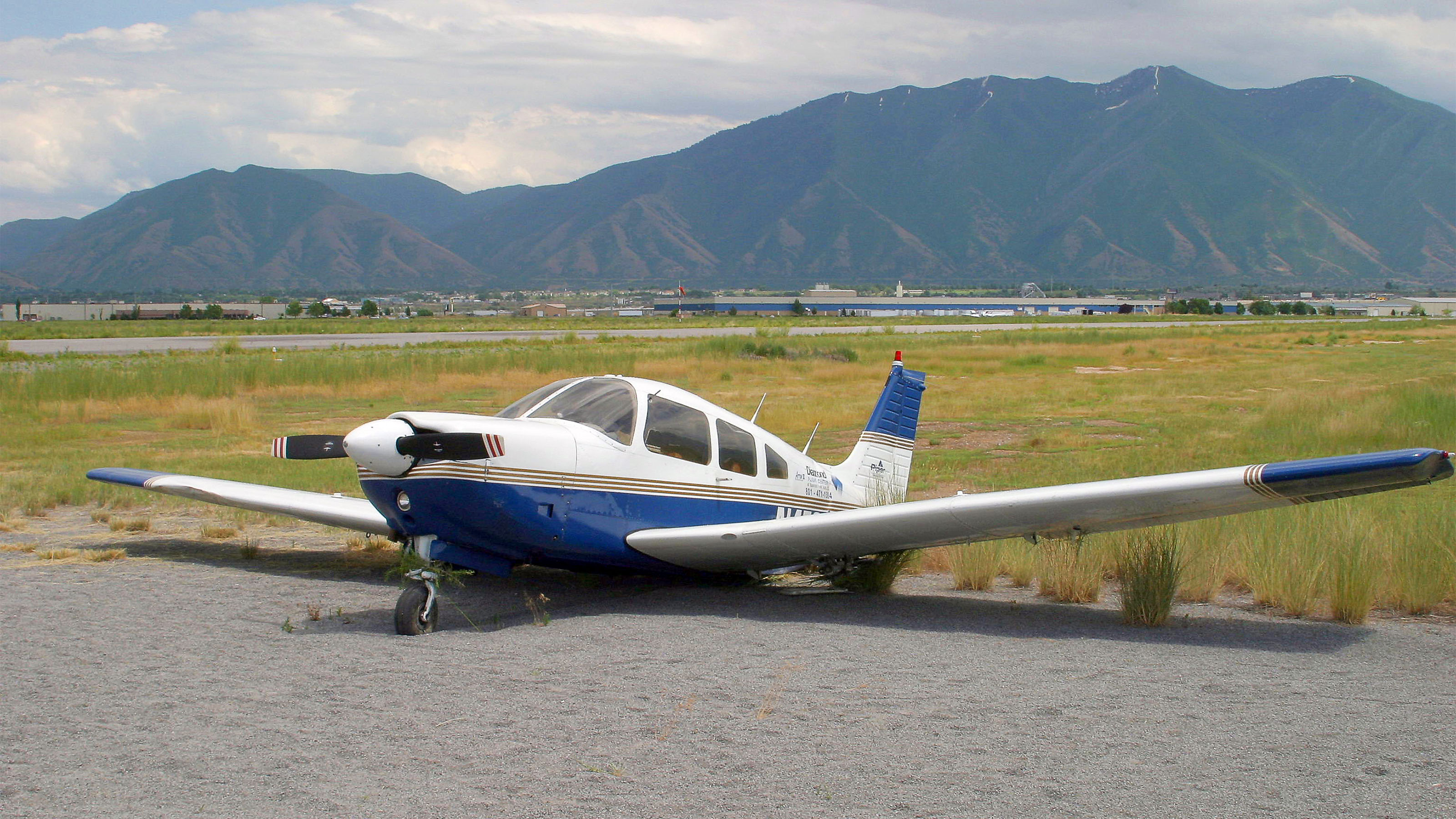 Nobody was hurt when this Piper Arrow was significantly damaged during a runway excursion, though the aircraft was eventually returned to service. Photo by Ed Helmick.