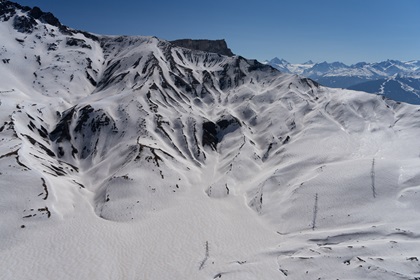 Crossing Sanetsch pass at 8,000 feet. Photo by Garrett Fisher.