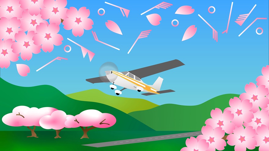 Spring is a time of change and new beginings and is a good time to schedule a lesson to knock off rust and sharpen skills in windy conditions. AOPA graphic.