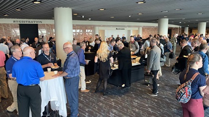 Pandemic-related restrictions were lifted days before the Aircraft Electronics Association convened its annual convention in New Orleans on March 28, with four days of seminars and training planned for attendees including 50 international arrivals taking part for the first time since 2019. Photo by Jim Moore.