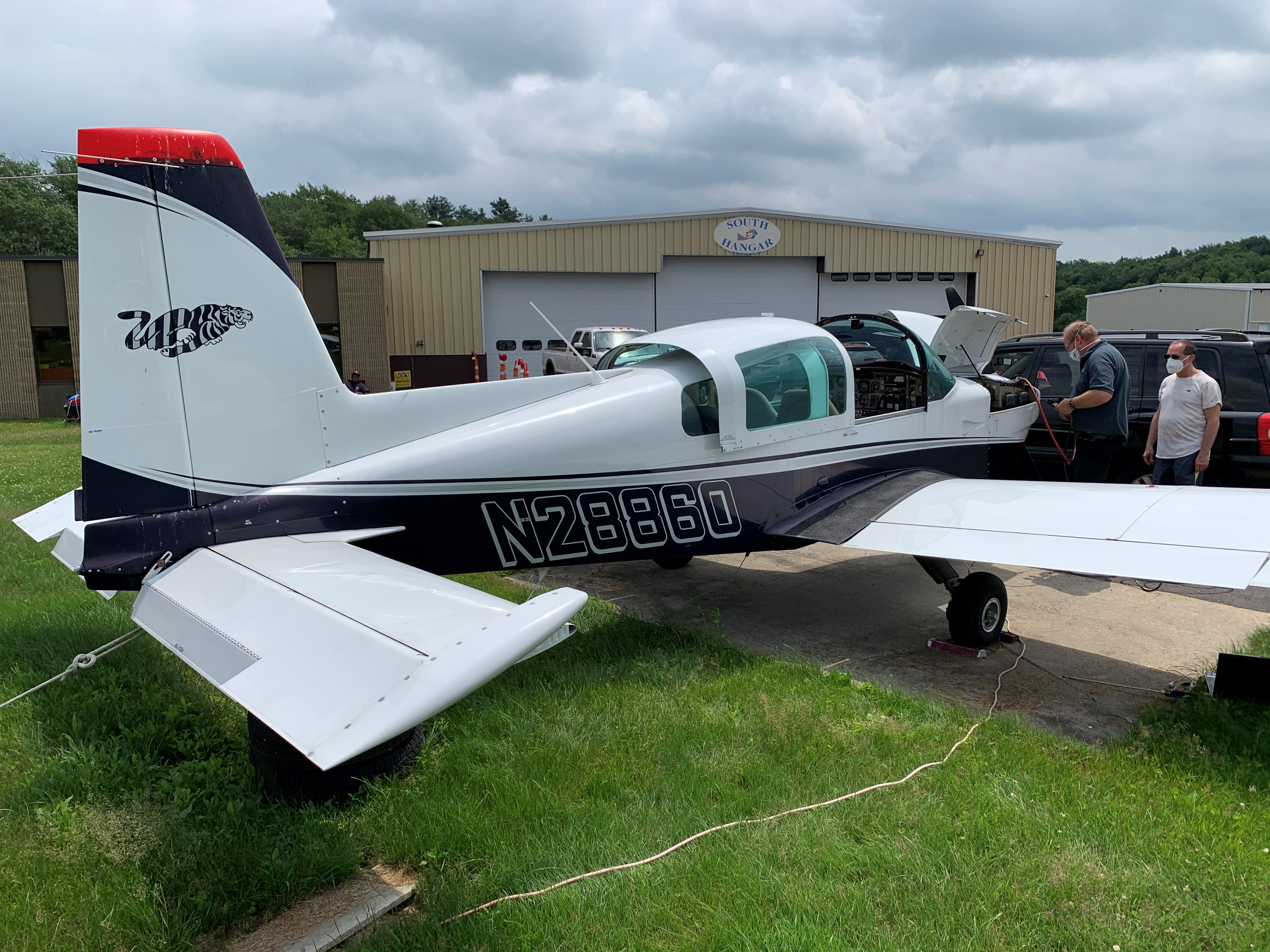 Your 2022 AOPA Sweepstakes Grumman Tiger was a much-appreciated gift from Derrell and Shelley Lipman of Massachusetts. Photo by Rodney Martz.