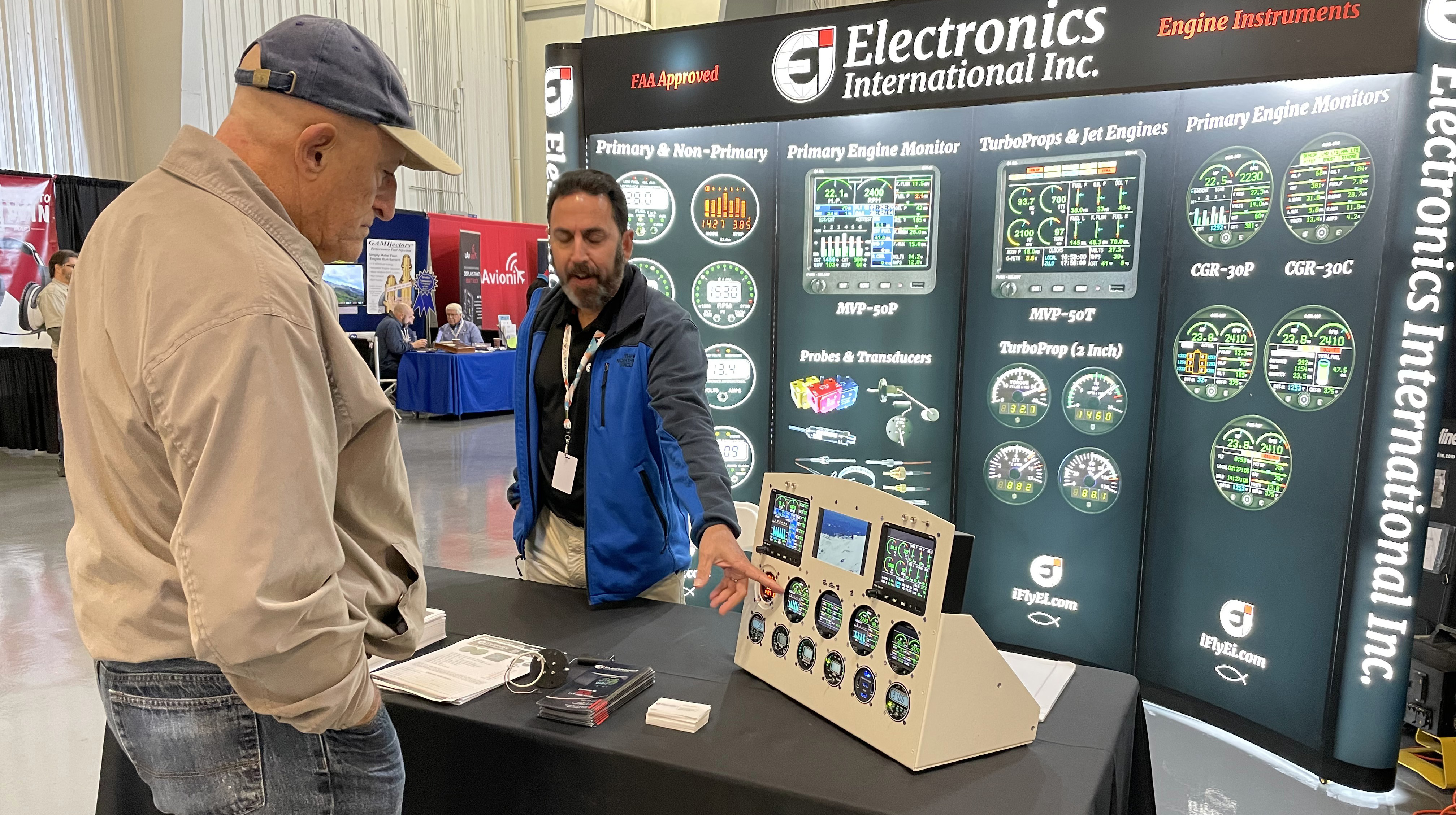 Retrofits and many other products (not to mention strong, chilly winds) made the exhibit hall and seminars a popular attraction. Photo by Kollin Stagnito.