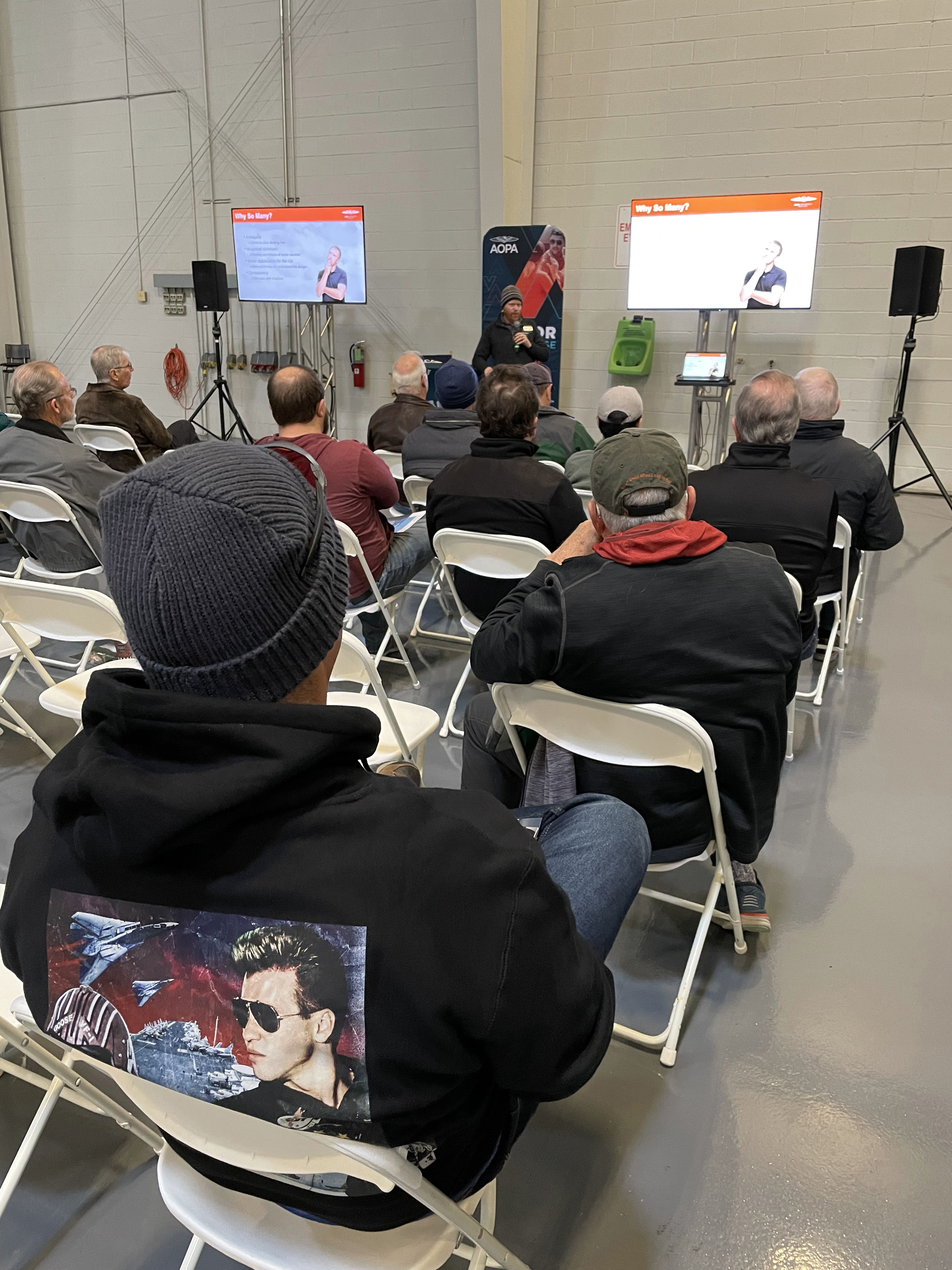 Seminars covered a range of topics that present and future aircraft owners appreciated. Photo by Kollin Stagnito.