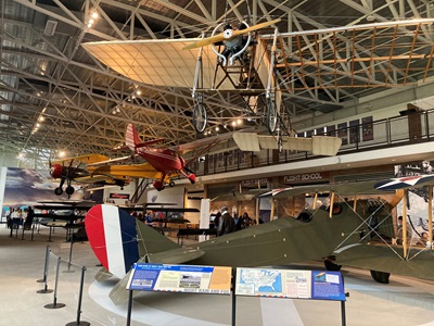 The 2022 Latinas in Aviation Global Festival was held at College Park Airport in Maryland on October 1. Photo by Lillian Geil.