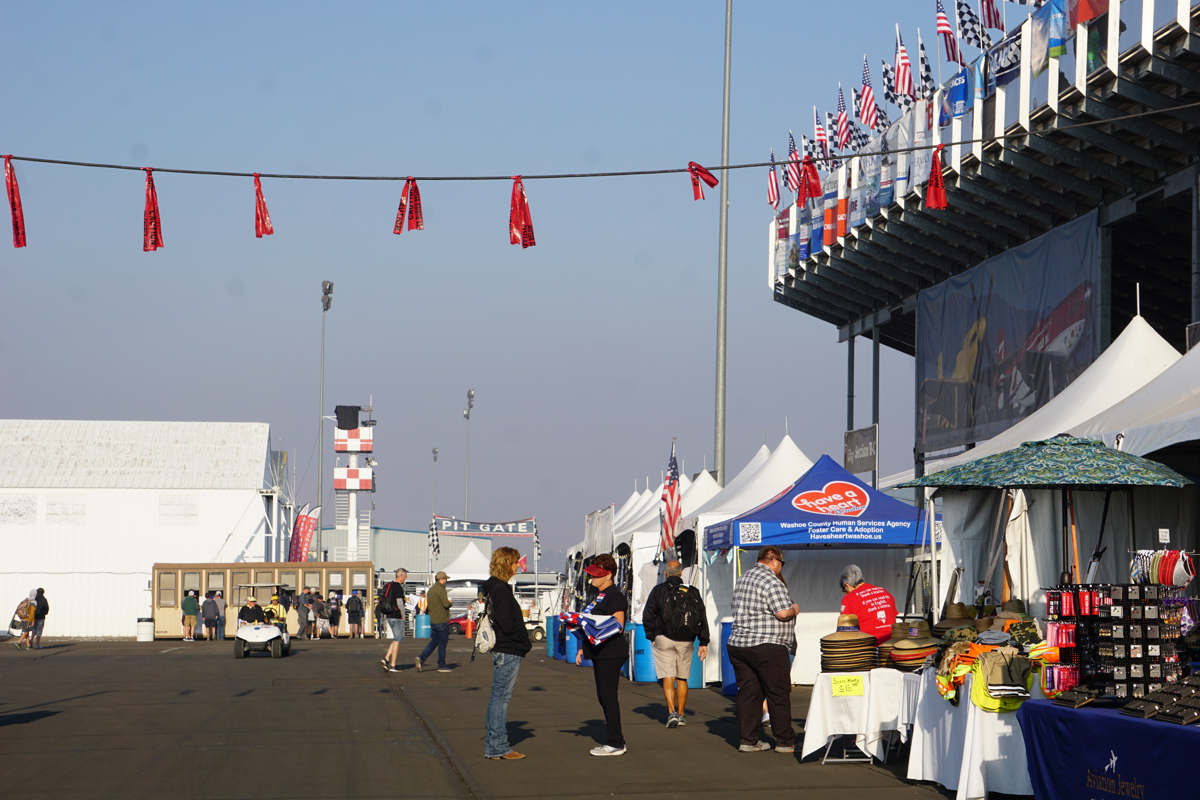 Smoke from wildfires contributed to a lower-than-average turnout at the 2022 Stihl National Championship Air Races in Reno, Nevada. Photo by Cayla McLeod Hunt.