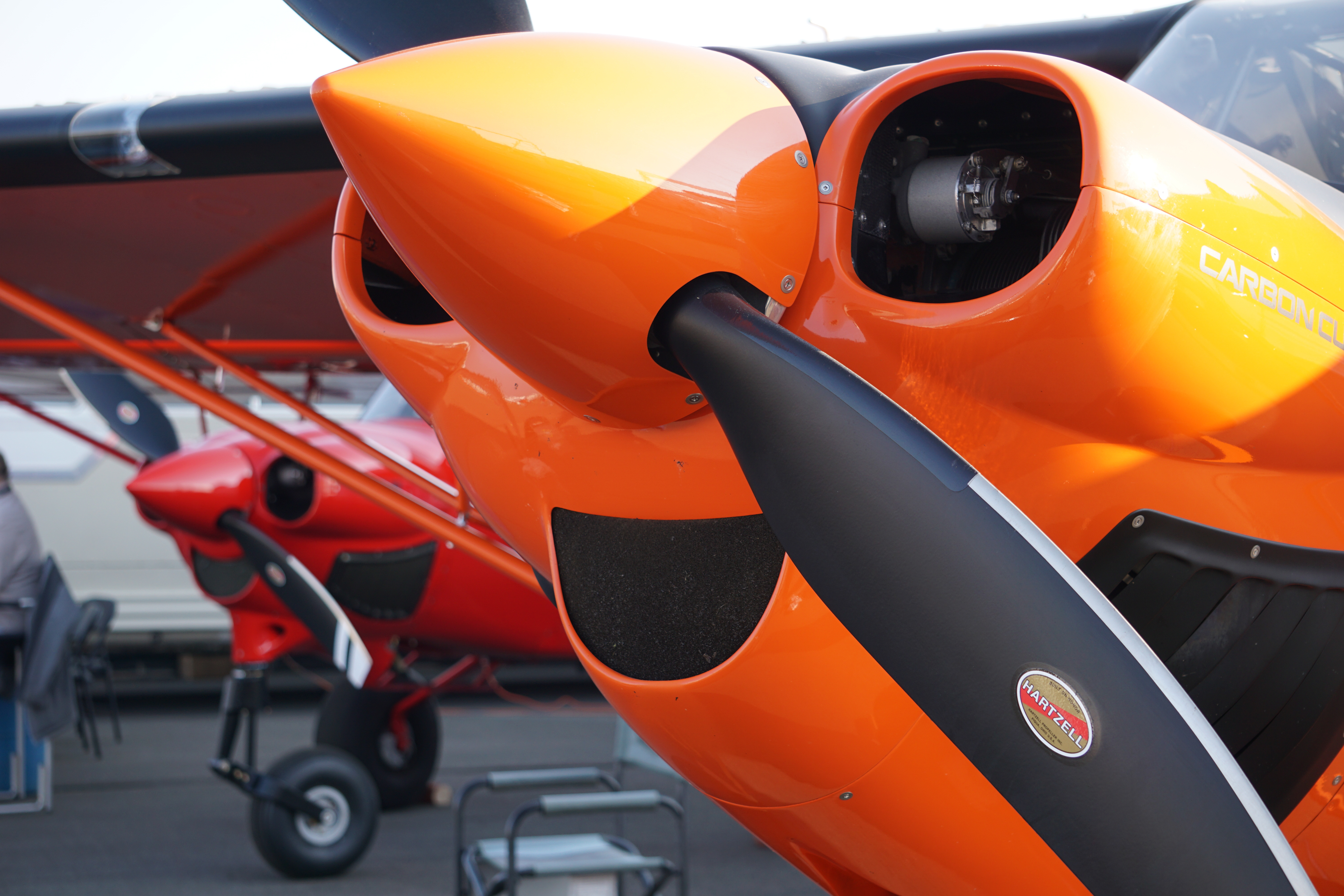 Several aircraft manufacturers, including CubCrafters, were on-site throughout the event. Photo by Cayla McLeod Hunt.