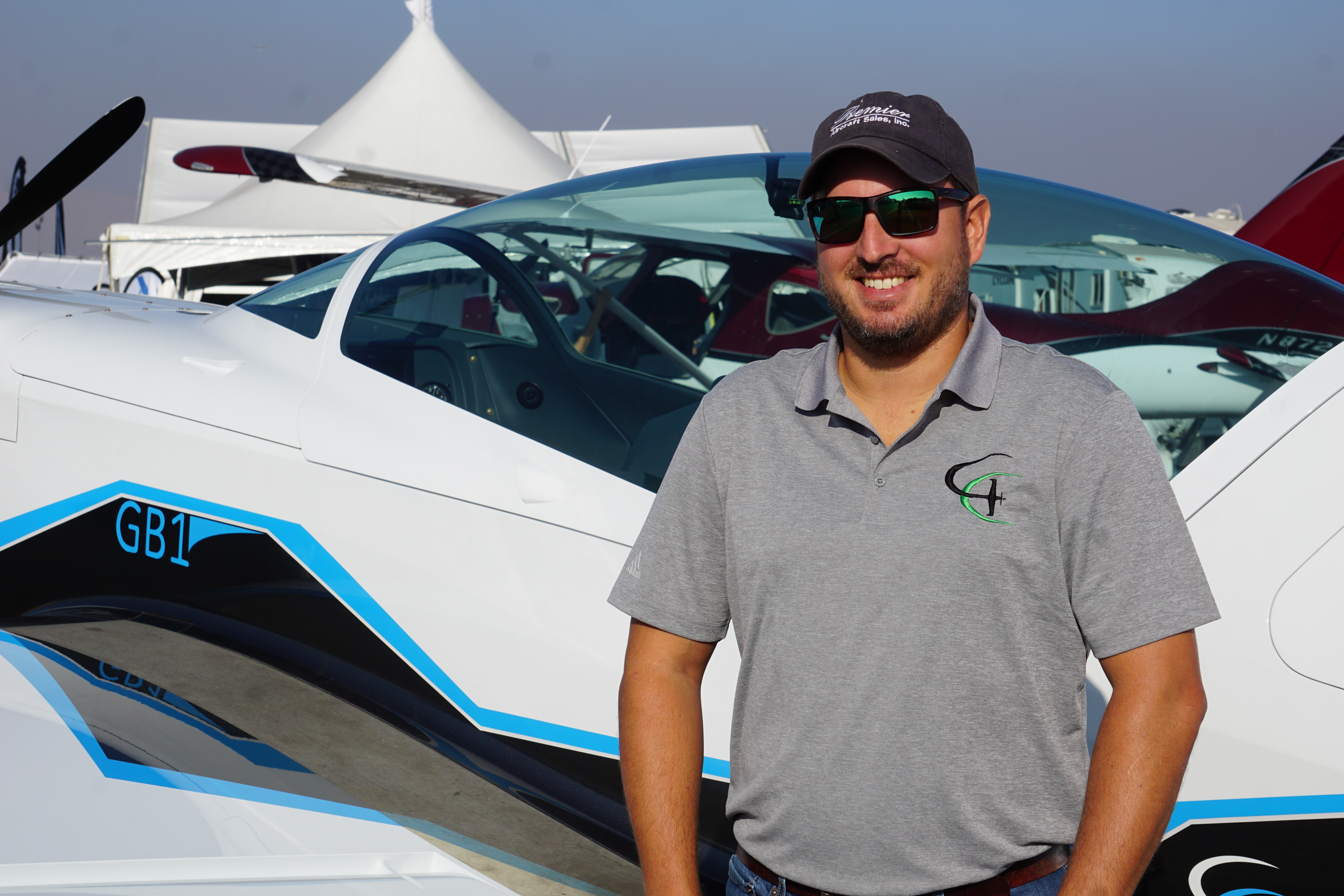 First-time race attendee and Premier Aircraft Sales representative Lee Drumheller said, “There’s Sun 'n Fun and Oshkosh and all the regional fly-ins all year round, but Reno is just a special event for real aviation enthusiasts.” Photo by Cayla McLeod Hunt.