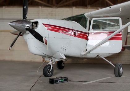 The DryBot removes condensation from the engine to protect components such as cams and lifters from corrosion. Photo courtesy of RPX Technologies.