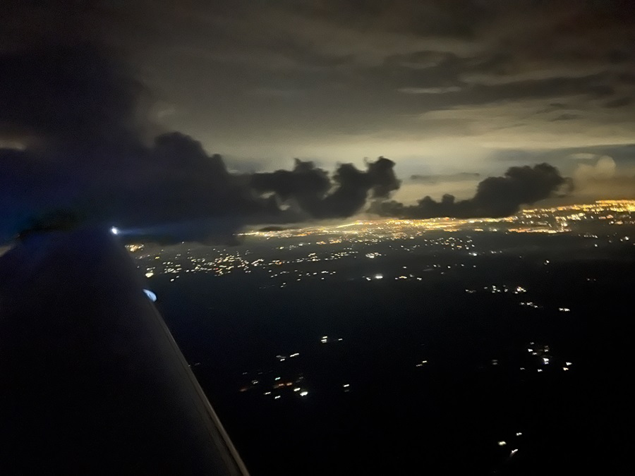 Over Vancleave, Mississippi. Photo courtesy of Bob Reynolds.