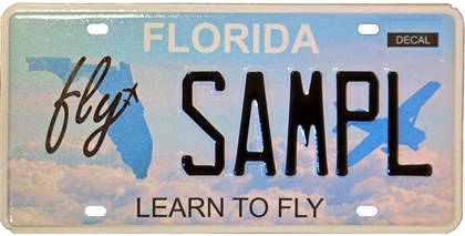 Aviation Vanity License Plates