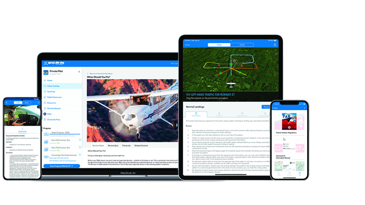 Image courtesy of Sporty’s. 