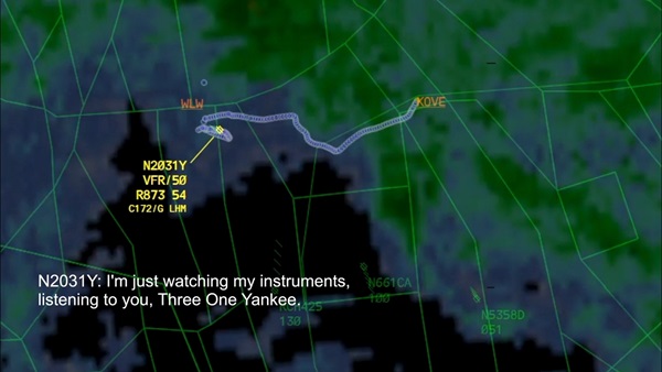 Oakland Center controller Max Miggo helped a student pilot survive inadvertent entry into instrument meteorological conditions February 4. Image courtesy of NATCA.