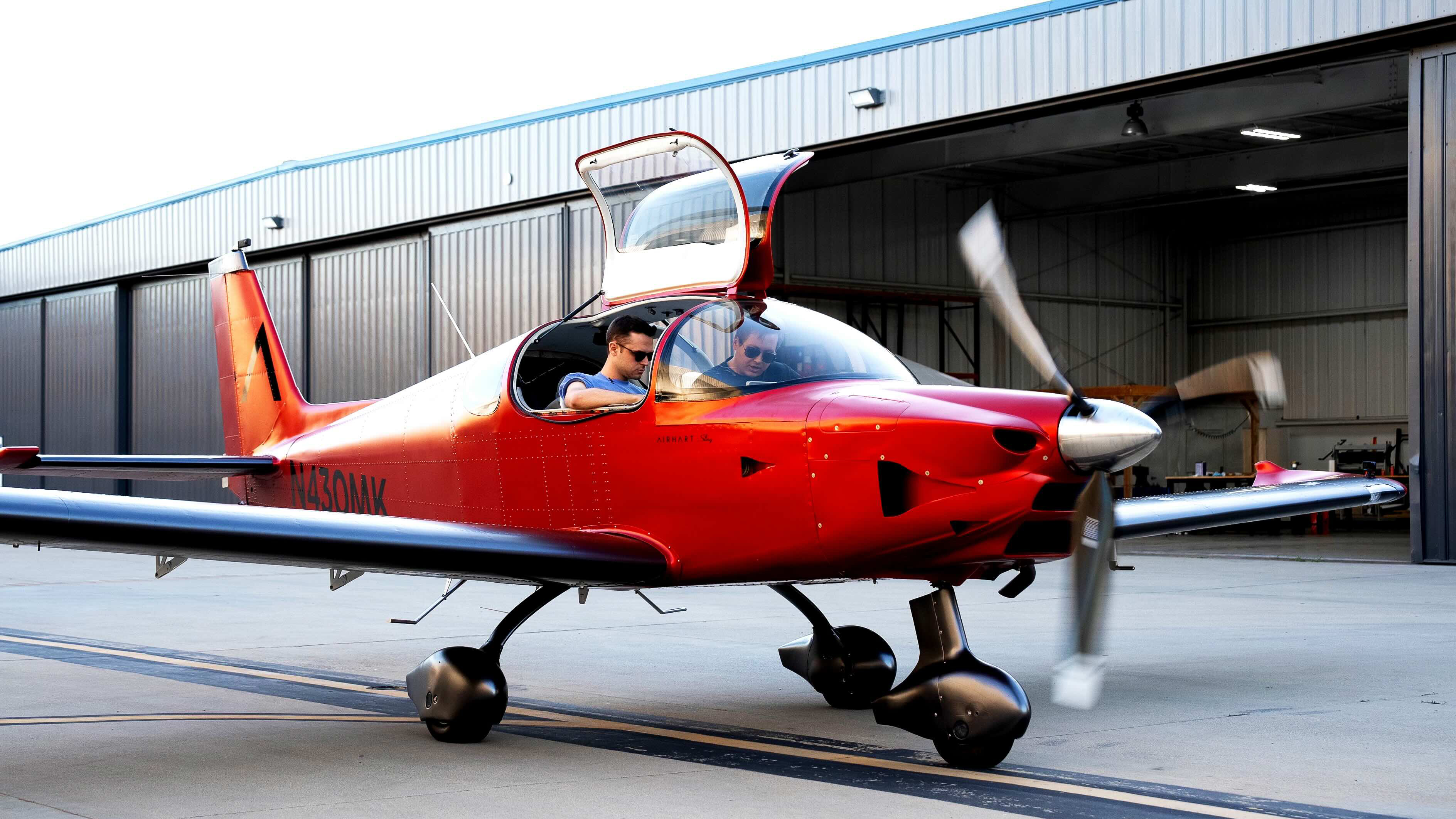 Airhart Sling prototype. Photo courtesy of Airhart Aeronautics.