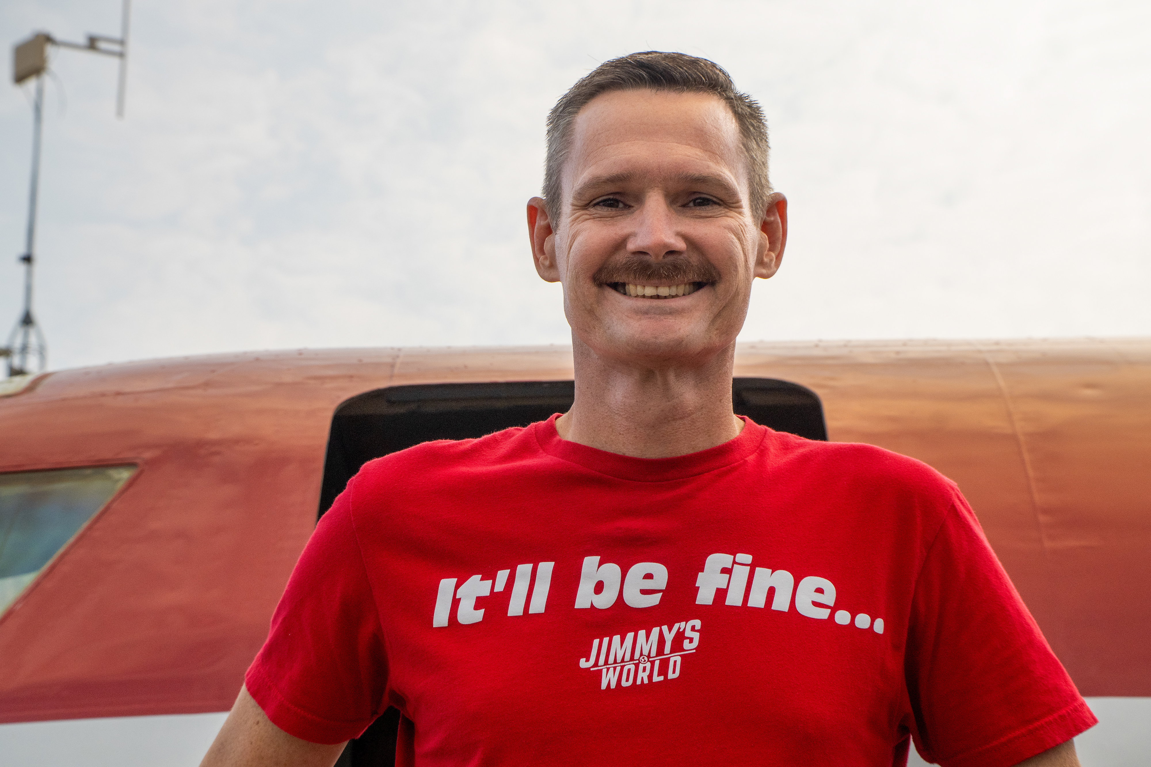 Jimmy Webb spent 18 months and 'about $350,000' on his creation. Photo by Katrina Shull.