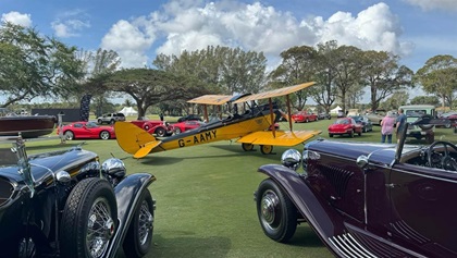 G-AAMY at auction in Miami. Photo courtesy of Henry Labouchere.