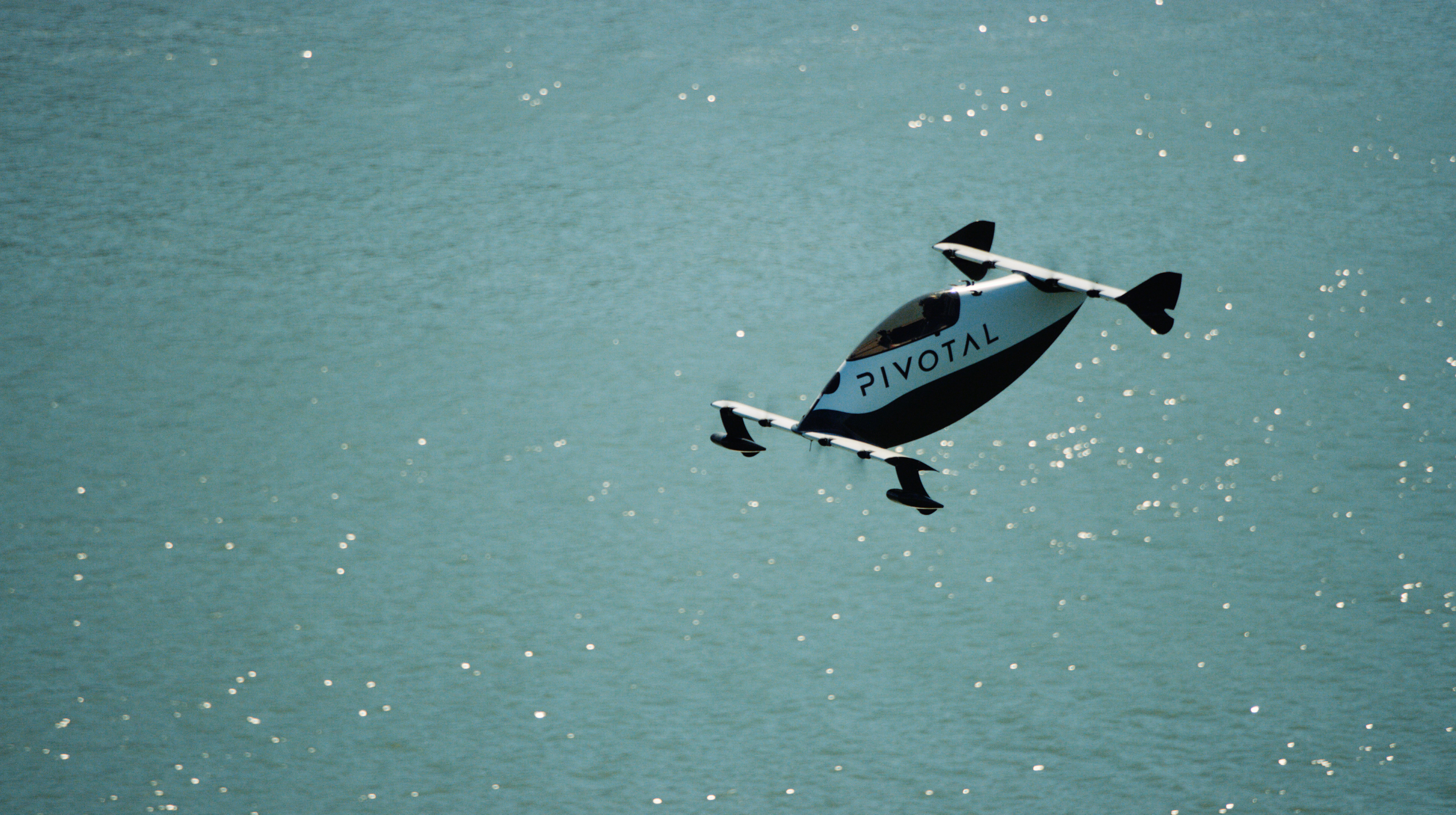 Pivotal has delivered 13 BlackFly "tilt aircraft" powered by eight electric motors. Photo courtesy of Pivotal.
