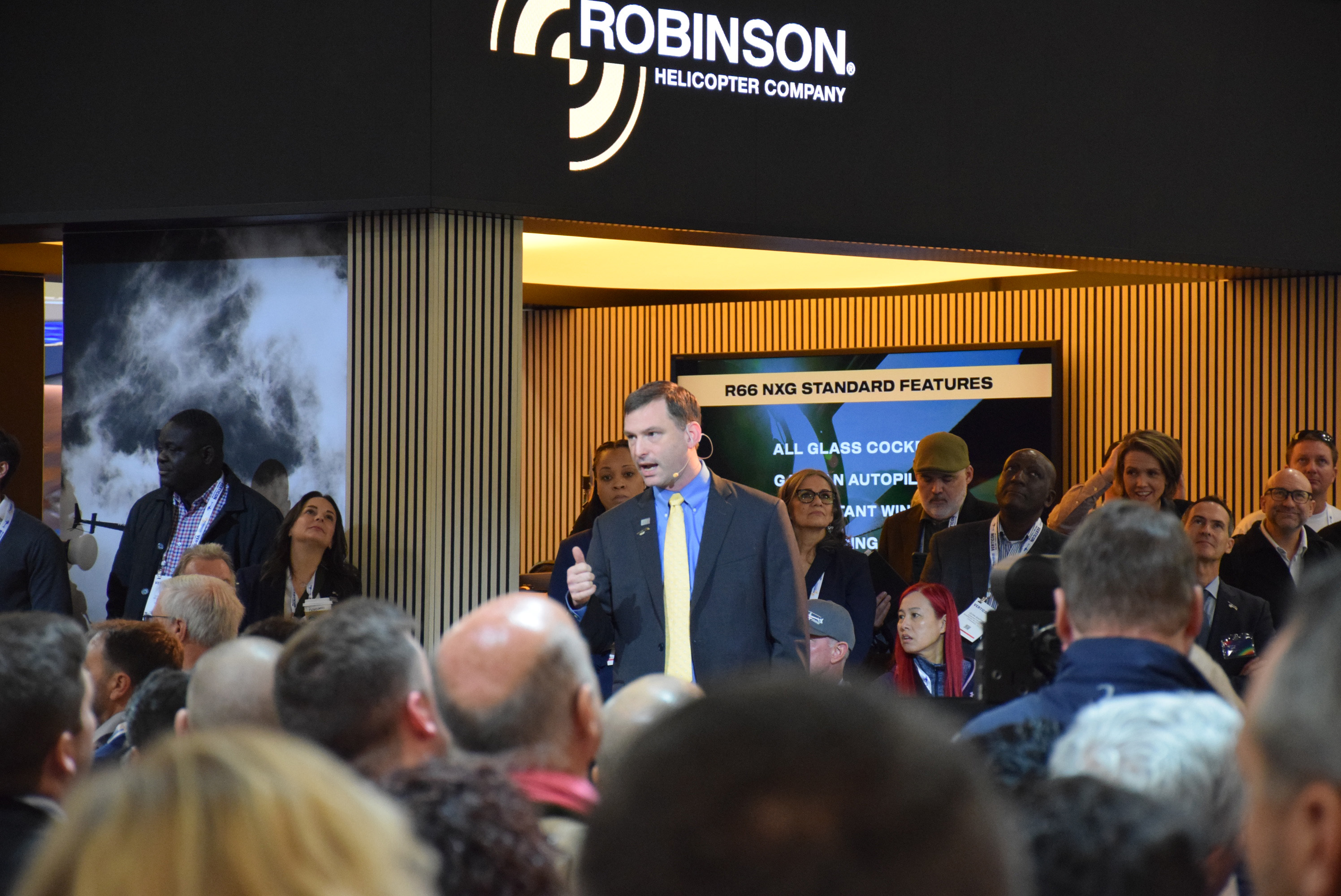 Robinson Helicopter CEO David Smith. Photo by Jonathan Welsh.