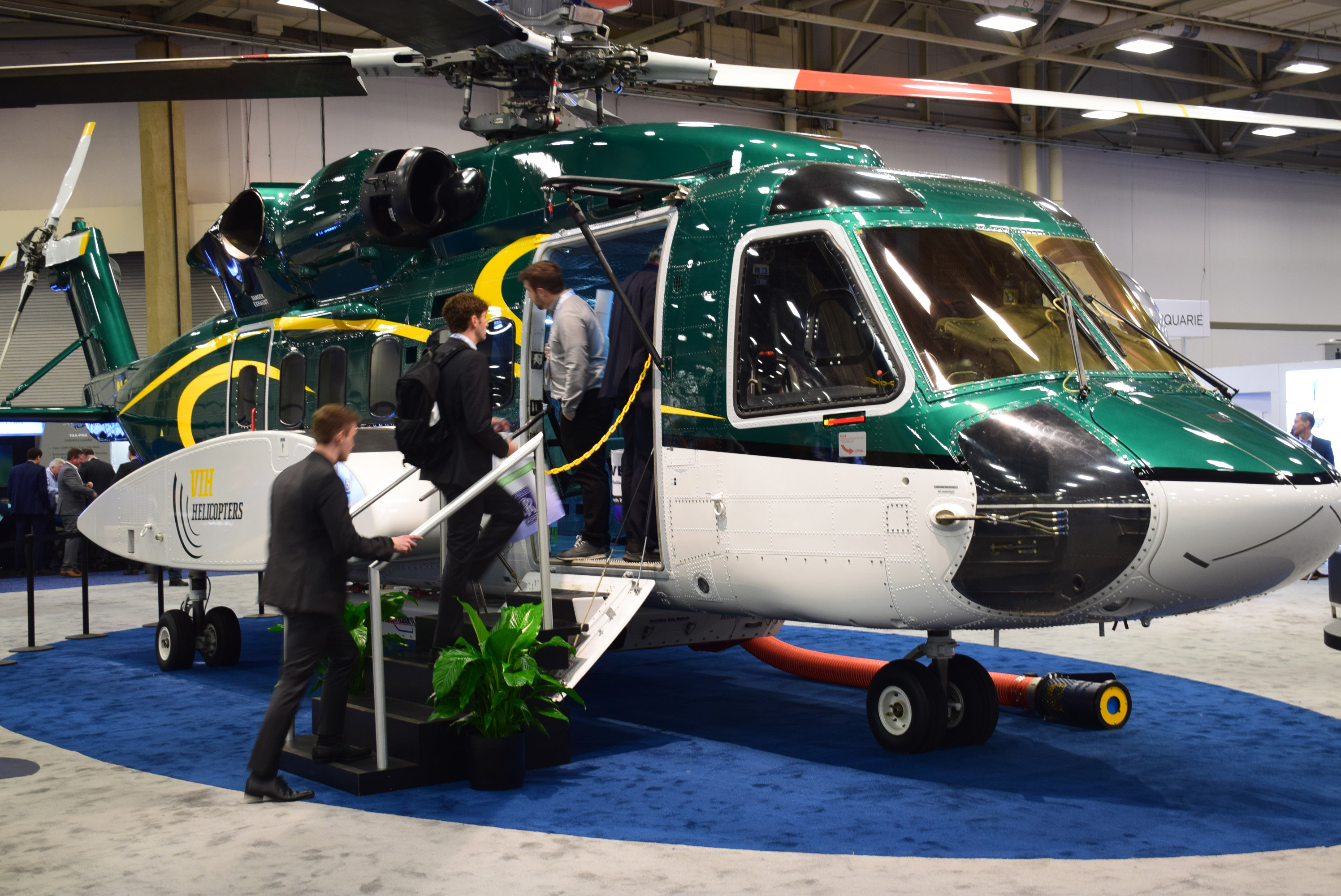 Airbus Helicopters unveiled the H140. Photo by Jonathan Welsh.