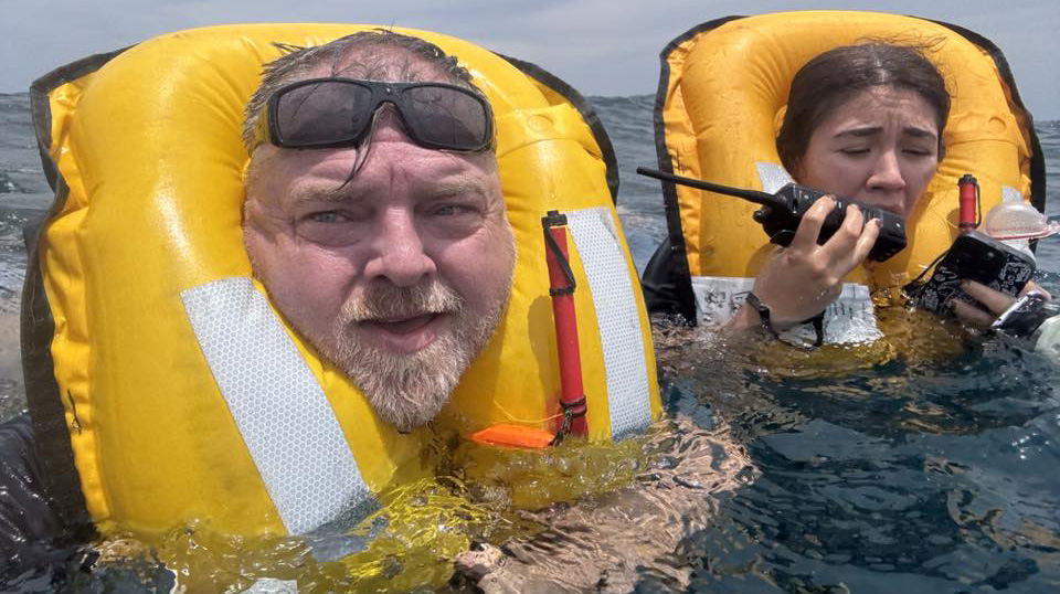 Canadian pilot Mike MacDonald and his passenger were rescued just over two hours after ditching a few miles off the coast near La Paz, Mexico, on April 18. Photo courtesy of Mike MacDonald