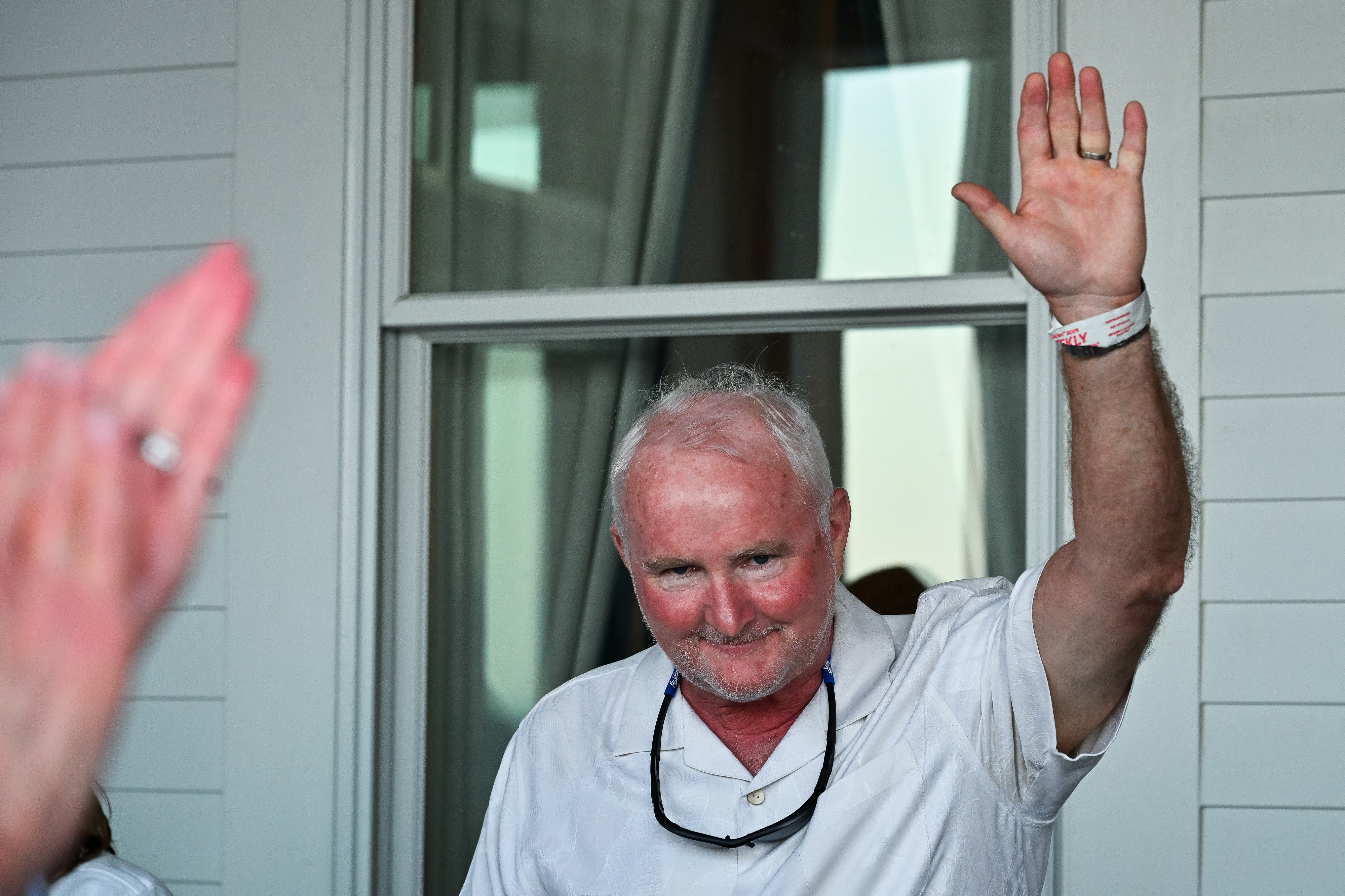 Former AOPA President Mark Baker was honored for contributions to general aviation including BasicMed and the AOPA Foundation You Can Fly program. Photo by David Tulis.