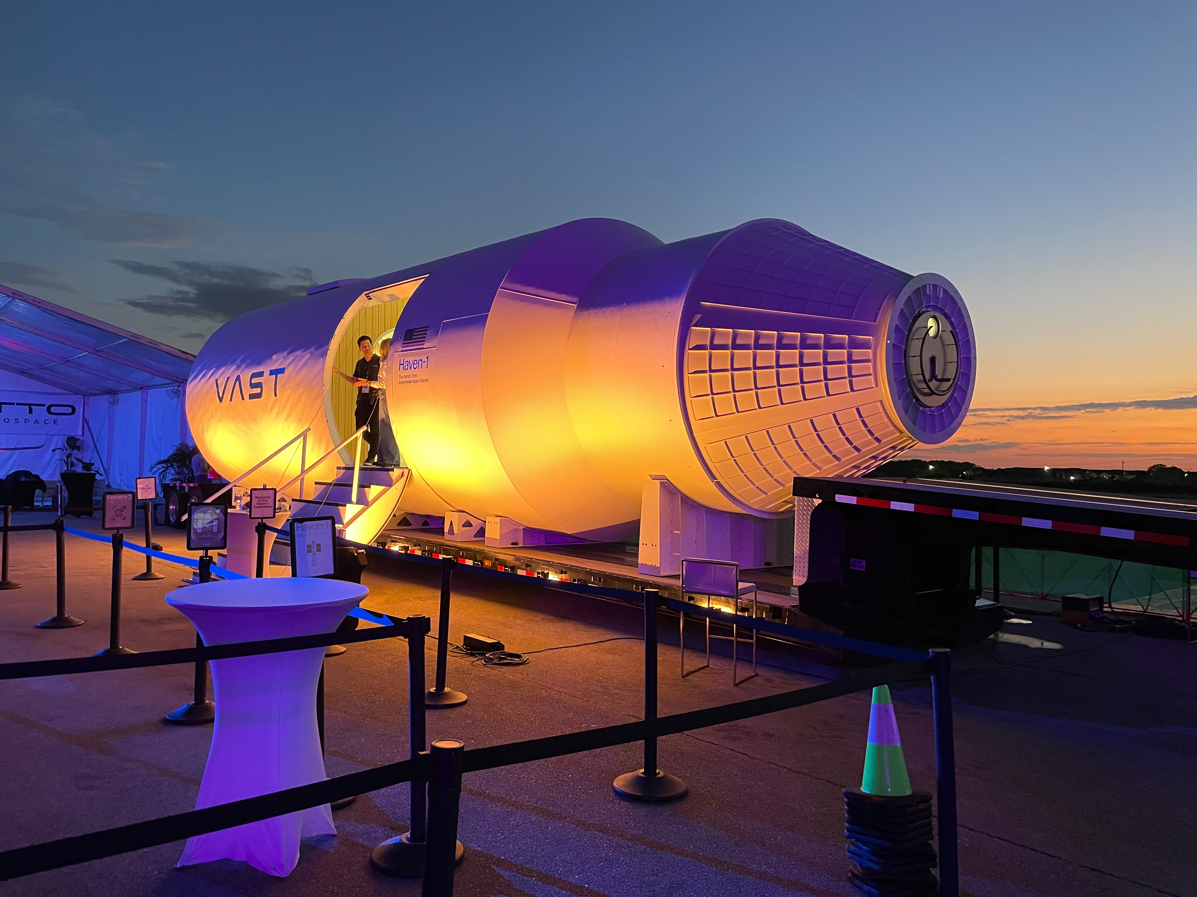 Vast Inc. is vying to supply NASA with an orbiting replacement for the International Space Station, which will retire in 2030. Photo by Tom Haines. Vast Inc. is vying to supply NASA with an orbiting replacement for the International Space Station, which will retire in 2030. Photo by Tom Haines.