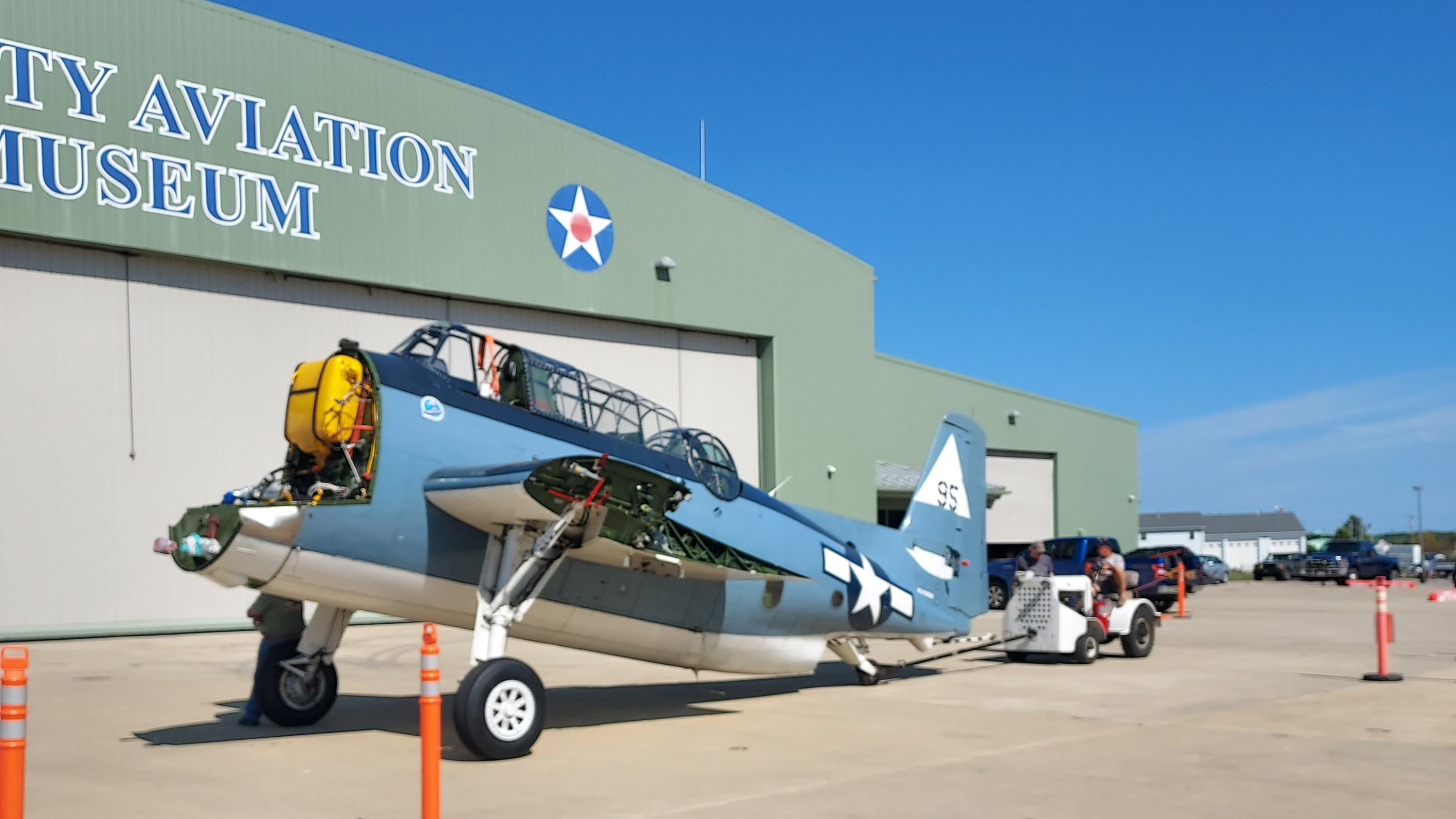 Charlie Cartledge’s General Motors TBM Avenger. Photo by Brian Safran.