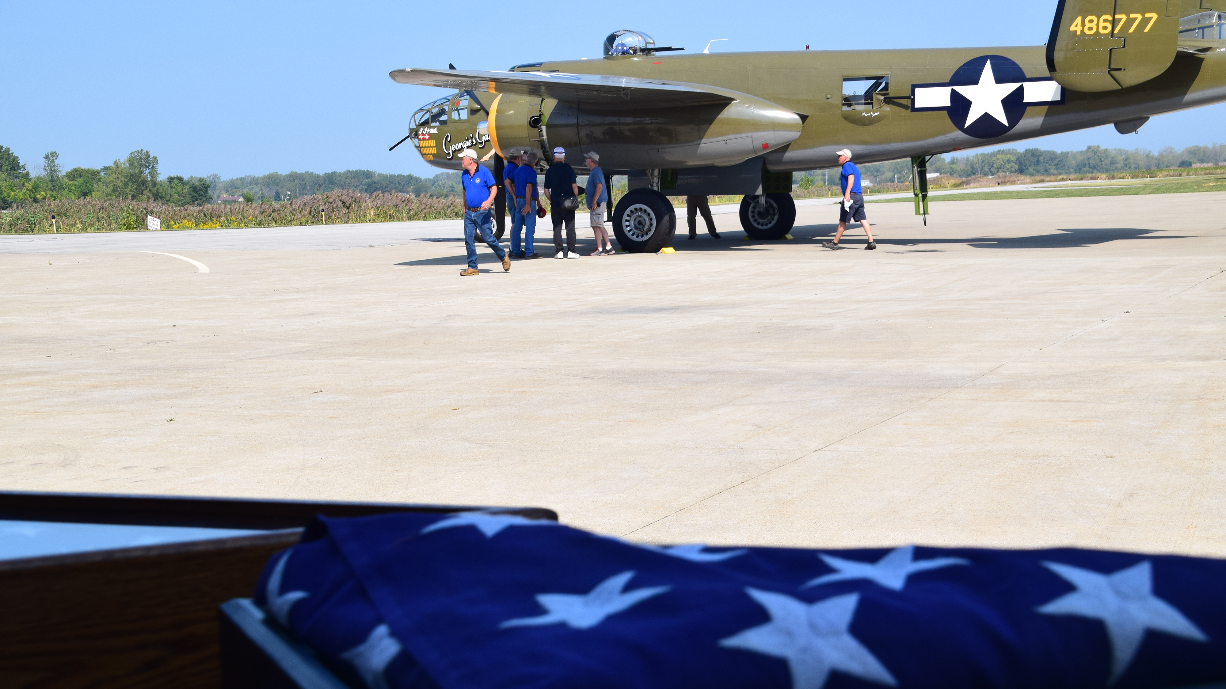 The Liberty Aviation Museum’s North American B-25J Mitchell. Photo by Mark Belser.