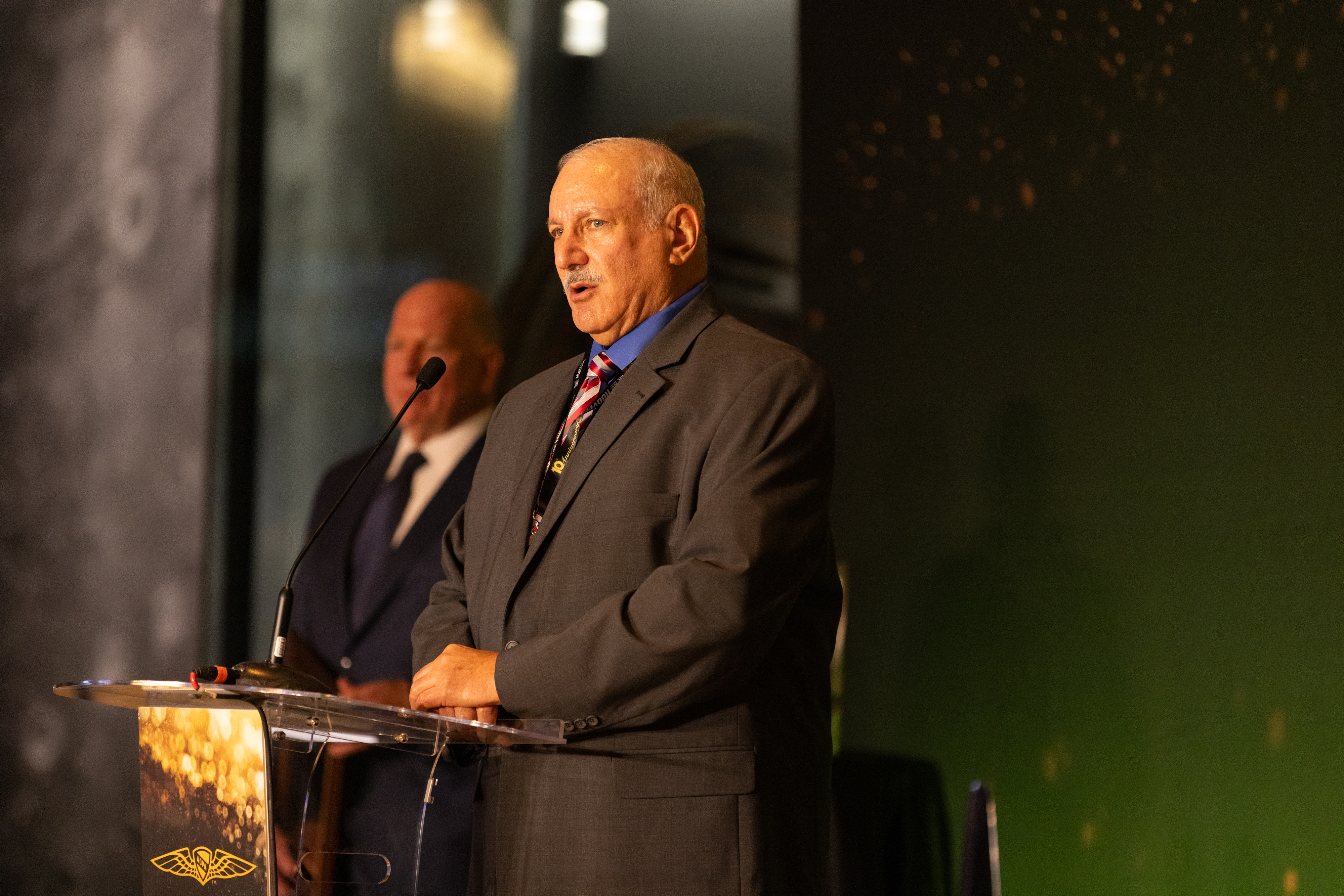 Douglas Rice received the Laurence P. Sharples Perpetual Award. Photo by Rebecca Boone.