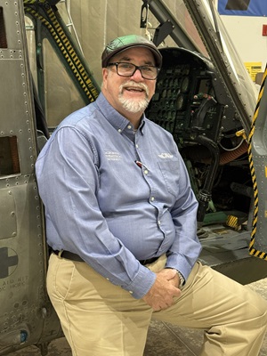 Skip DuRand, director of aviation maintenance technologyat California Aeronautical University, spent decades in the field, and now trains the next generation. Photo courtesy of Skip DuRand. 