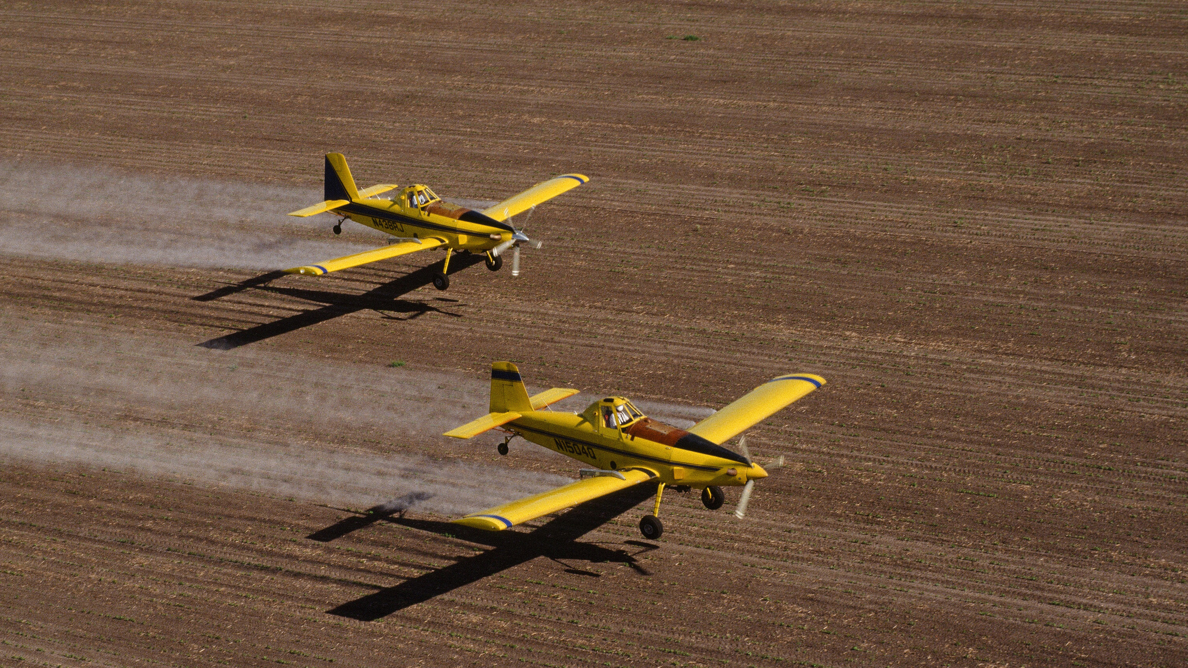 Flying low