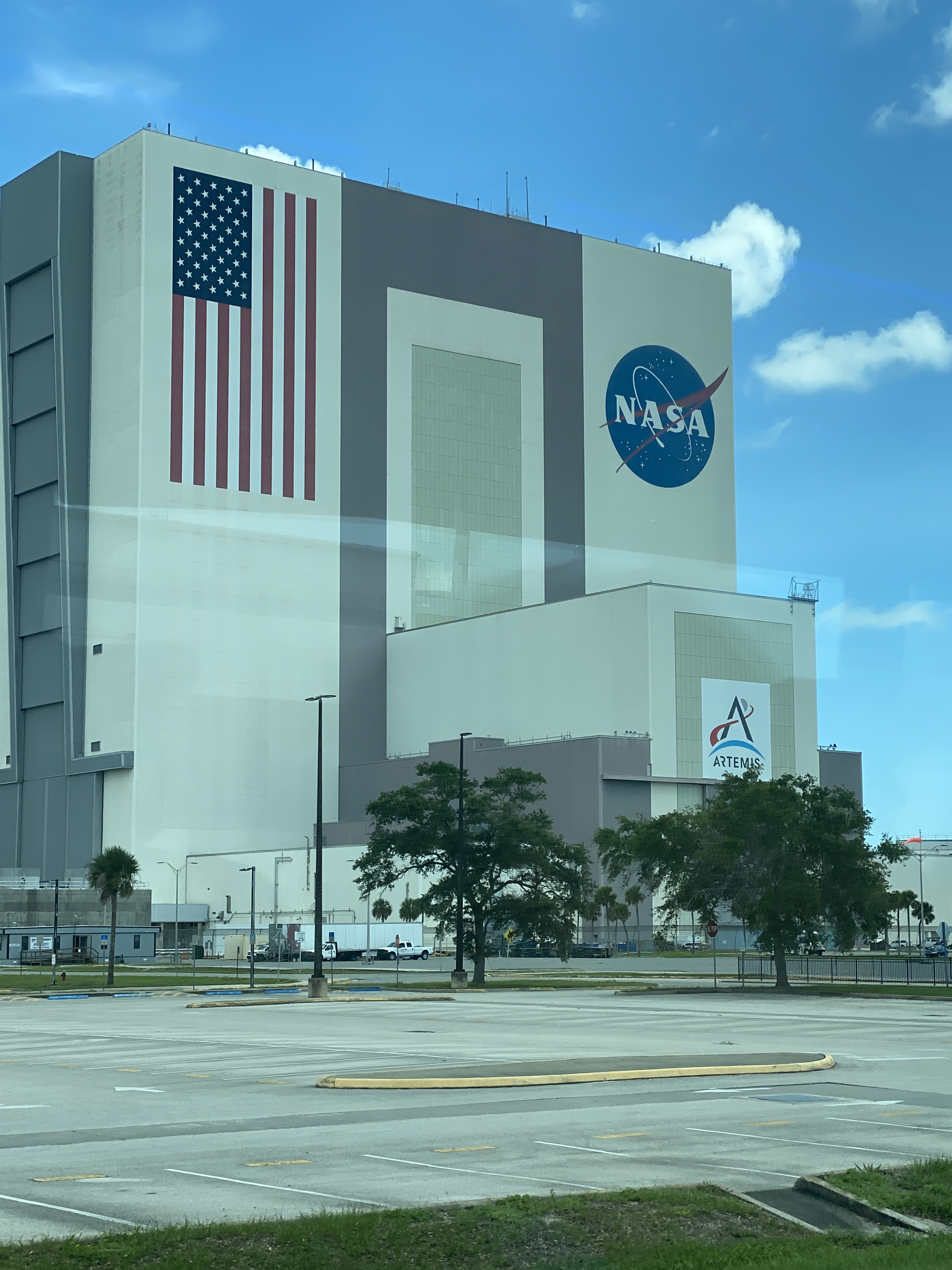 NASA’s vehicle assembly building encompasses eight acres, making it one of the world’s largest buildings by volume. Photo by Alyssa J. Cobb.