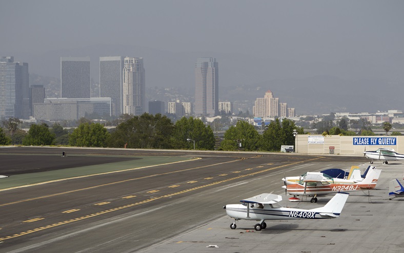 Santa Monica Municipal Airport. Photo by Chris Rose.
