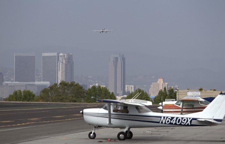 Santa Monica Municipal Airport. Photo by Chris Rose.