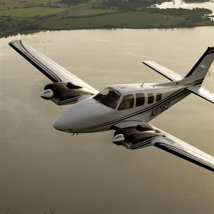 Tens of thousands of pilots are flying aircraft, including twins such as this Hawker Beechcraft Baron G58, under BasicMed. AOPA file photo by Mike Fizer.