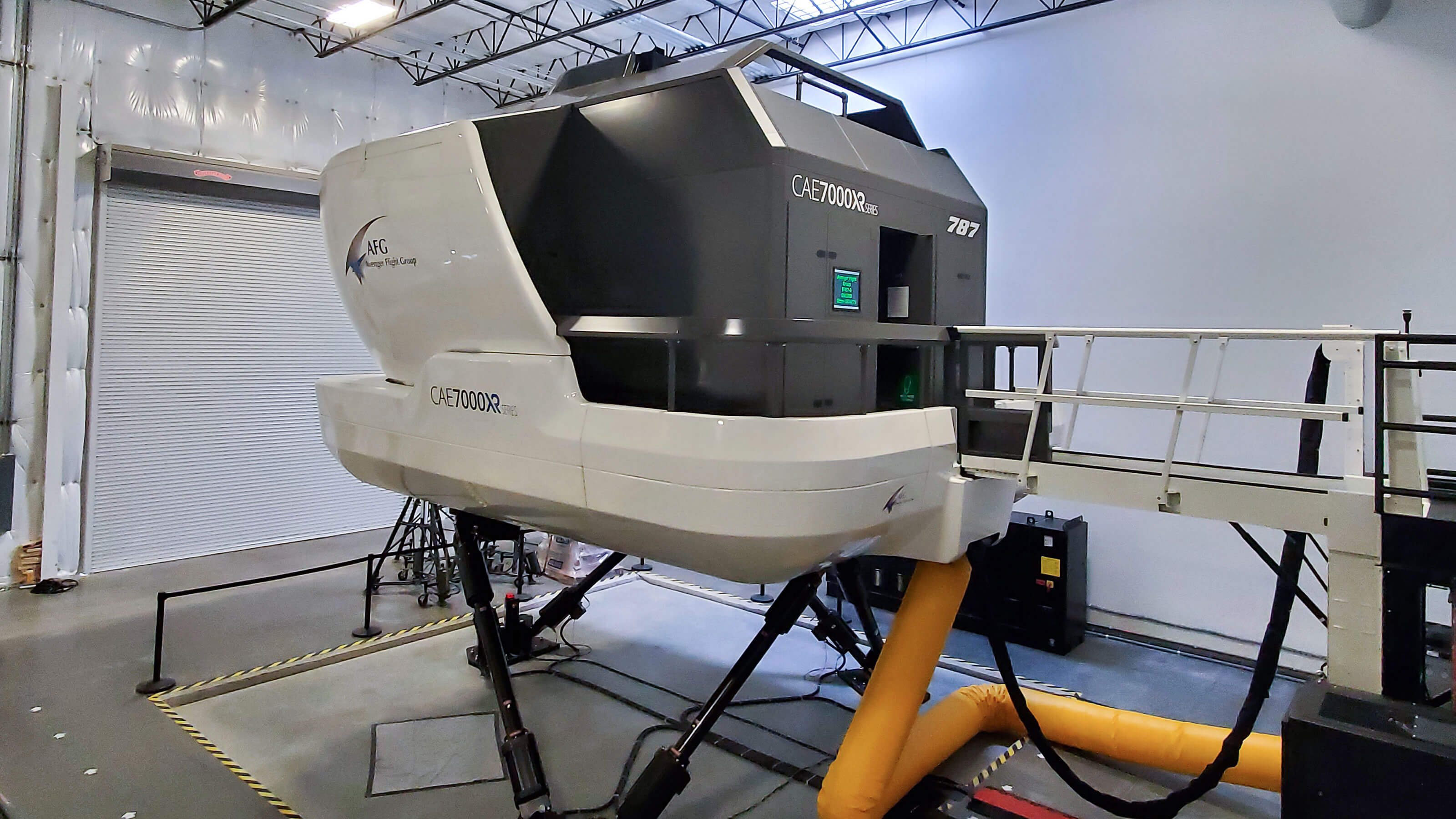 Airline Career Pilot Program students train in full-motion simulators at ATP JETS in Dallas, TX.
