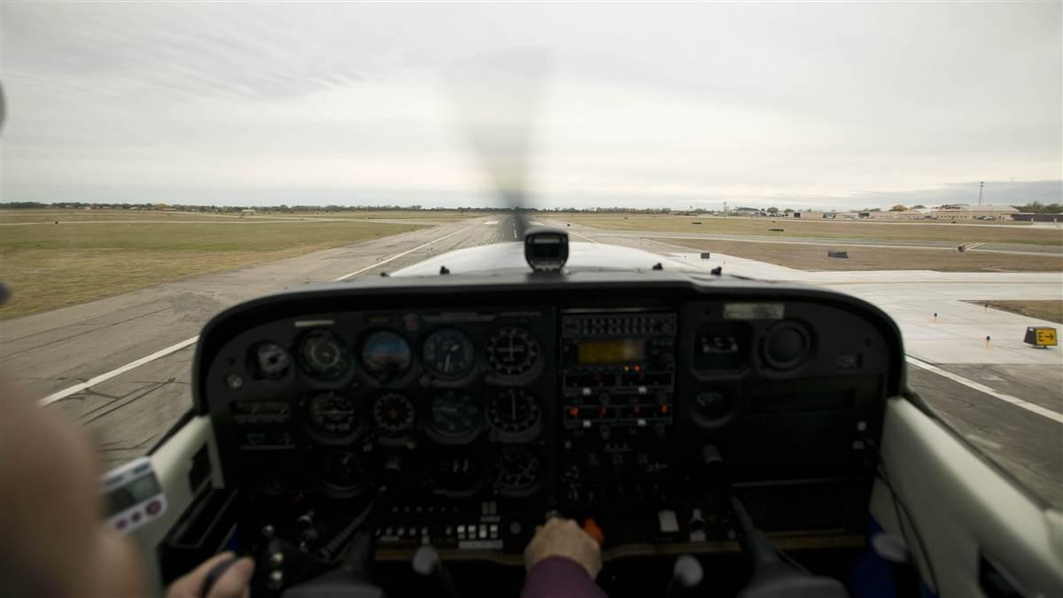 Landing with flair