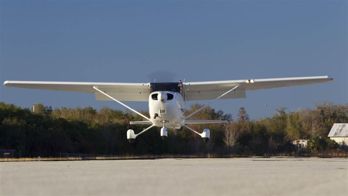 Landing with flair
