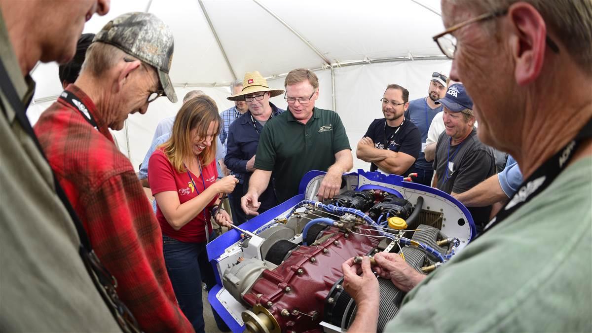 The AOPA Fly-In at Camarillo, California featured four Friday workshops, camping, exhibits, and a Barnstormer Party April 28, 2017, in Camarillo, California. Photo by David Tulis.