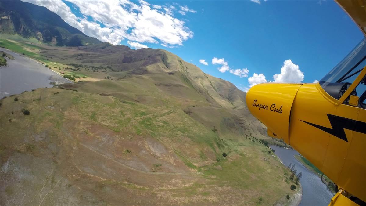 McCall Mountain Canyon Flying In Range