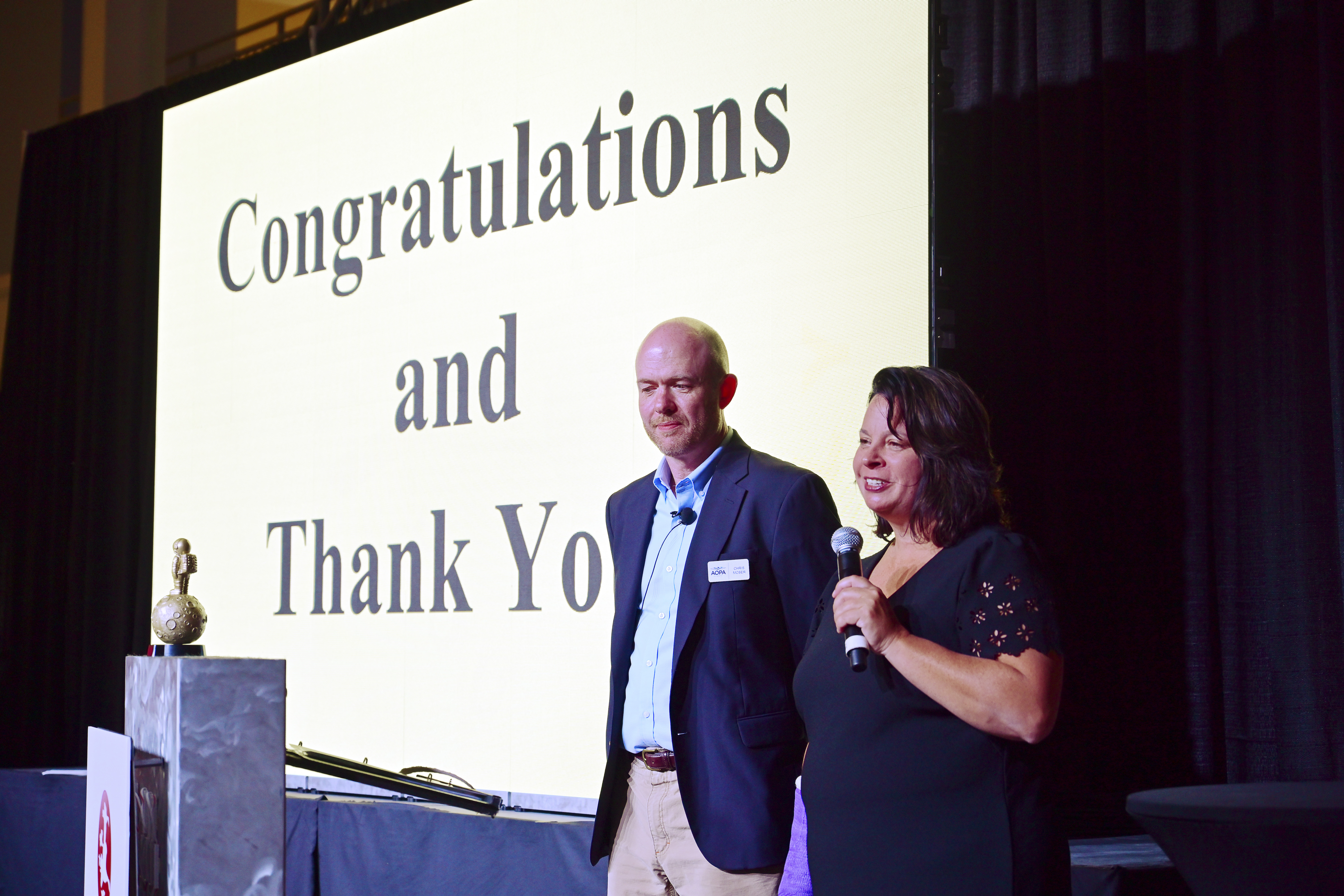 You Can Fly Executive Director Elizabeth Tennyson addresses the enthusiastic crowd .